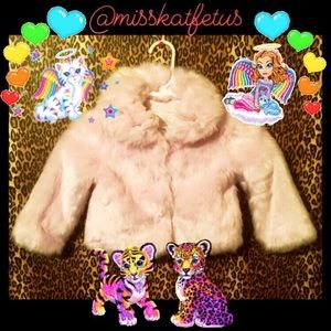 👧🏻💖LIGHT PINK KIDS FUR JACKET💖👧🏻